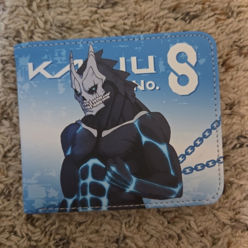 New kaiju no 8 anime manga leather wallet